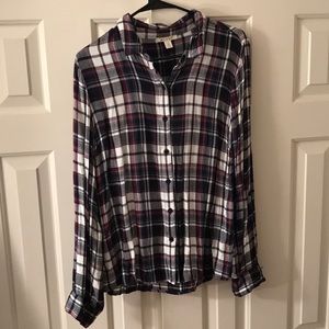 Long sleeve flannel